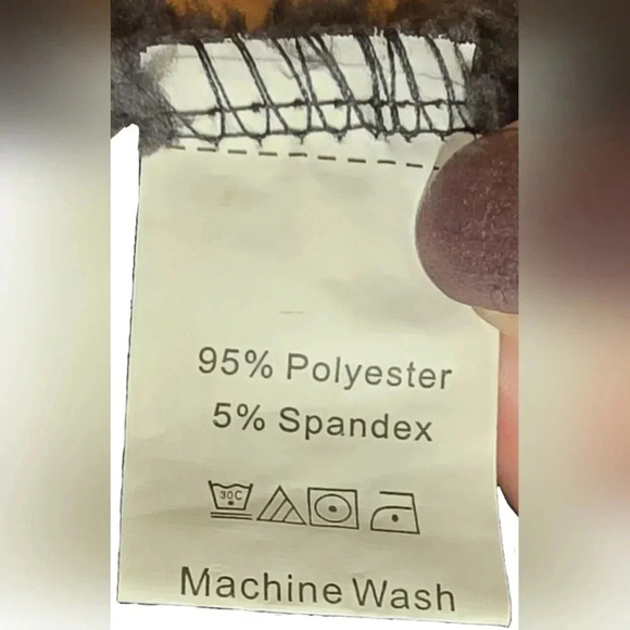 No Brand, Size M, Grey Teddy Half-Zip Pullover - Picture 6 of 13